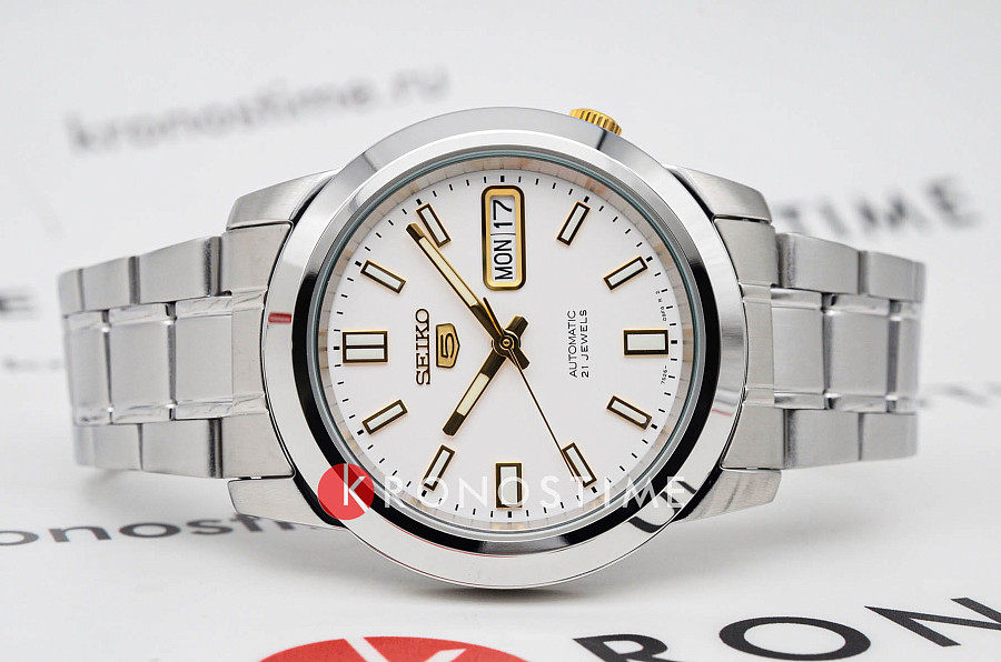 Часы Seiko 5 Regular SNKK07K1 — механические, металл сталь