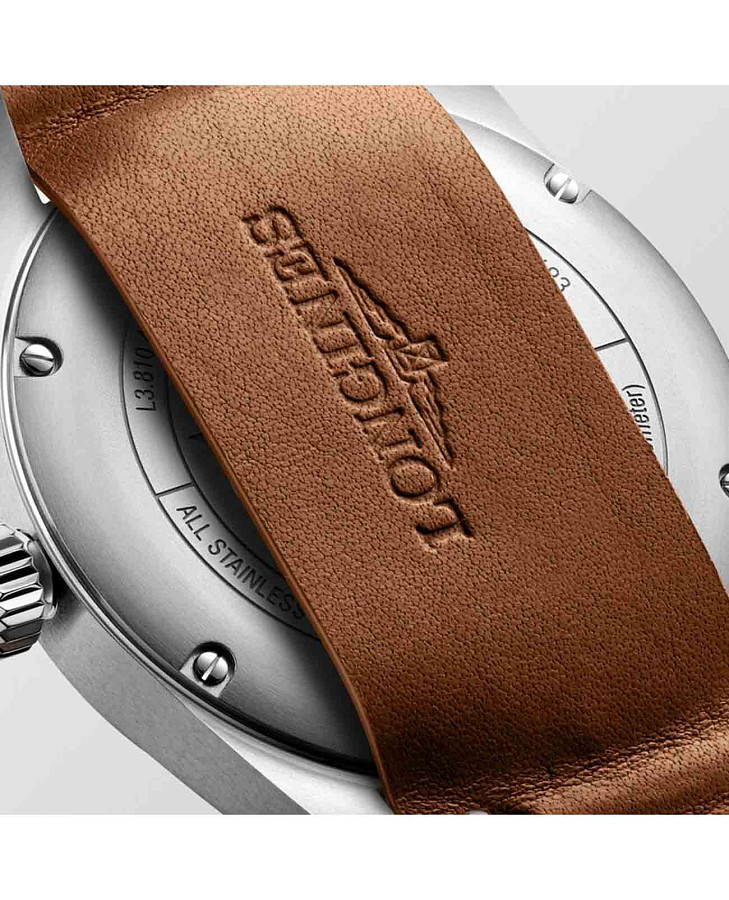 Часы Longines Spirit Prestige Edition L3.810.4.93.9 — мужские, серебристый