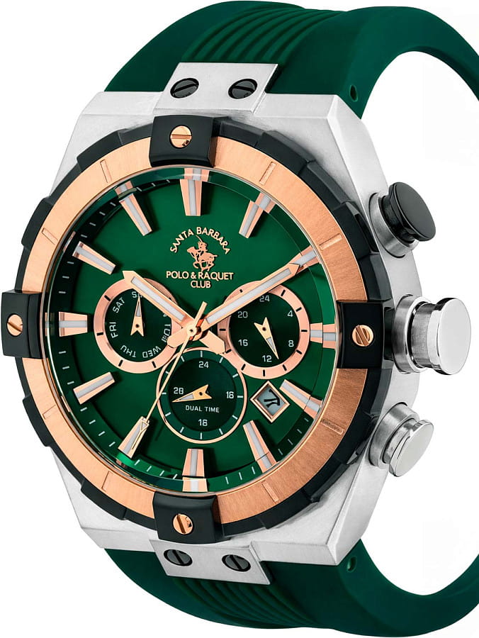Часы Santa Barbara Polo & Racquet Club Prive SB.1.10510-3 — кварцевые, сталь металл