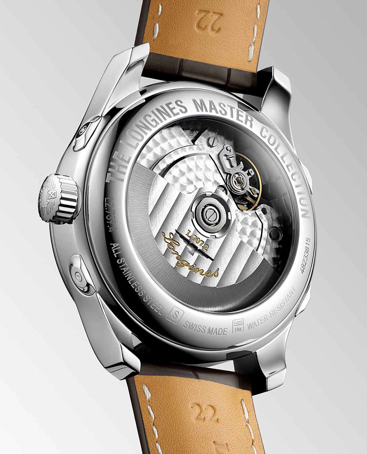 Часы Longines Master Collection L2.739.4.71.3 — механические, металл сталь