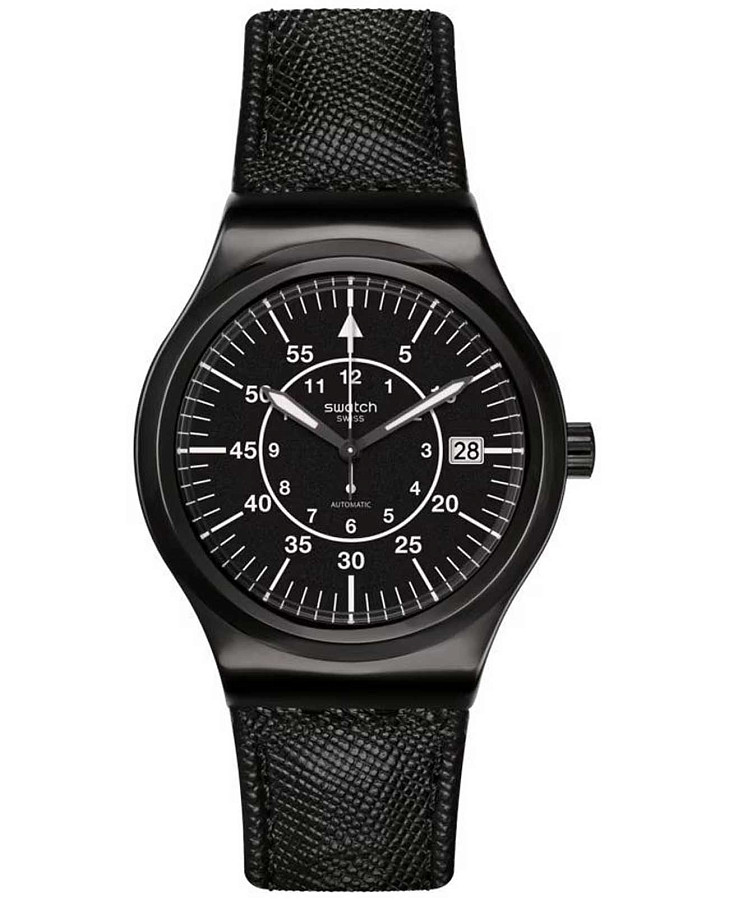 Часы Swatch Irony Sistem51 YIB400 — мужские, черный