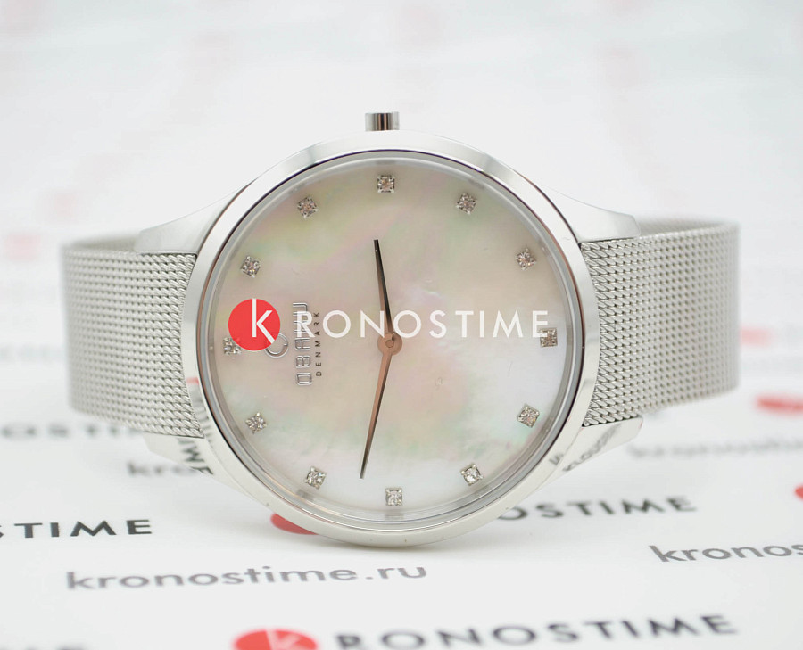 Часы Obaku V217LXCWMC — сталь, Дания