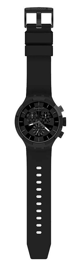 Часы Swatch Big Bold Chrono SB02B400 — силикон, мужские