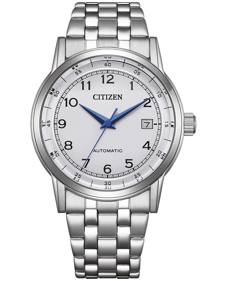 Часы Citizen Automatic NJ0210-56A — мужские, белый