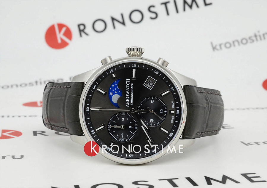 Часы Aerowatch Les Grandes Classiques 78990 AA01 — кварцевые, металл сталь