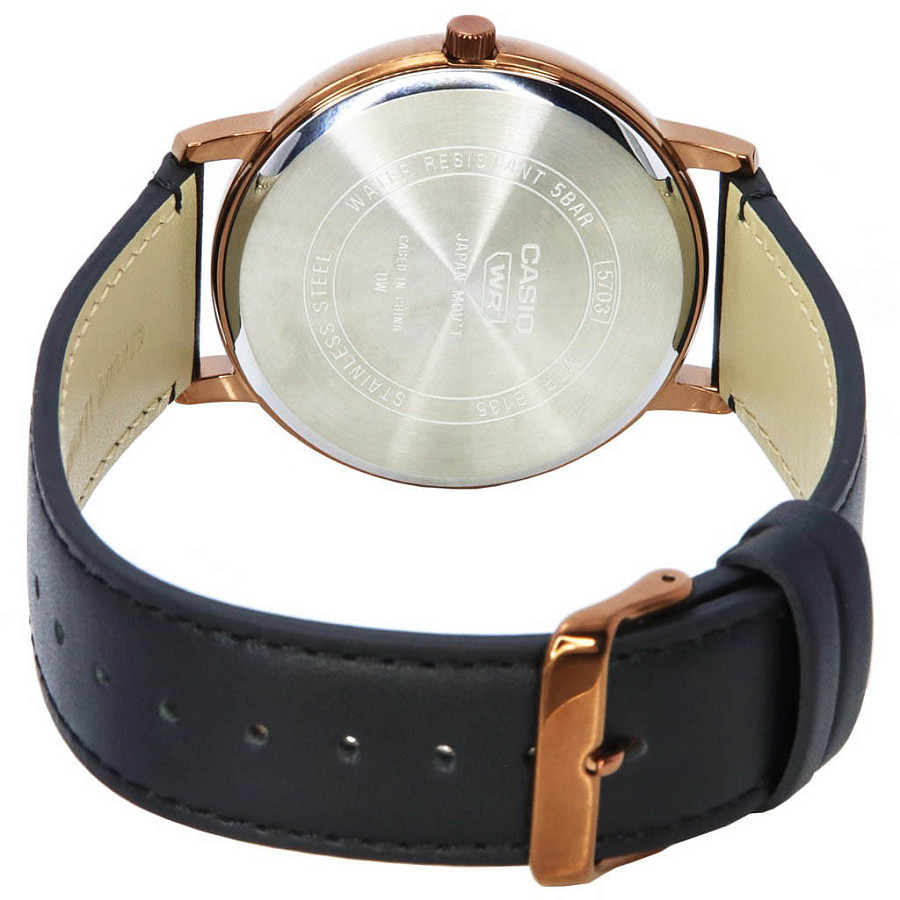 Часы Casio Collection MTP-B135RL-1A — кварцевые, сталь