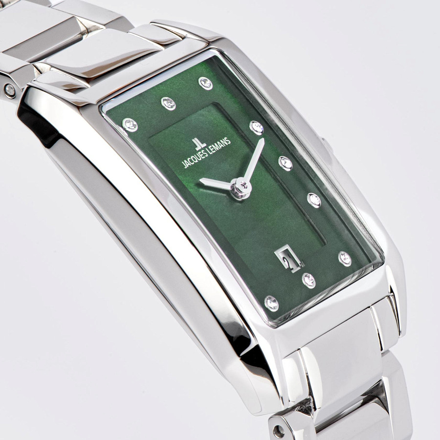 Часы Jacques Lemans 1-2189K — кварцевые, металл сталь
