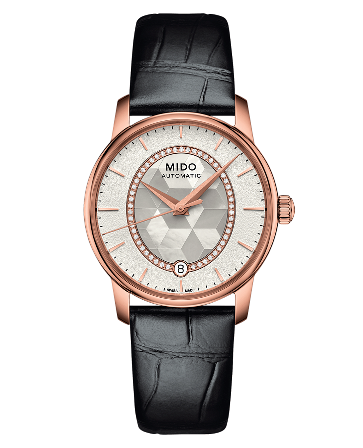 Часы Mido Baroncelli Prisma M007.207.36.116.00 — женские, белый