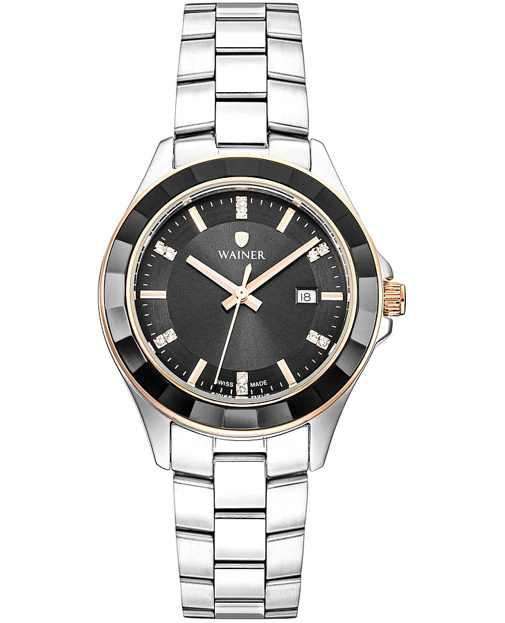 Часы Wainer Venice WA.18020-A — женские, черный