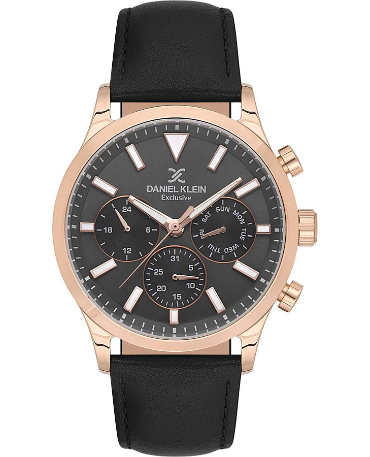 Часы Daniel Klein Exclusive DK.1.13745-4 — мужские, серый