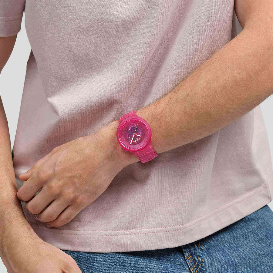 Часы Swatch Big Bold Biosourced Lacquered SB05P102 — пластик, Швейцария