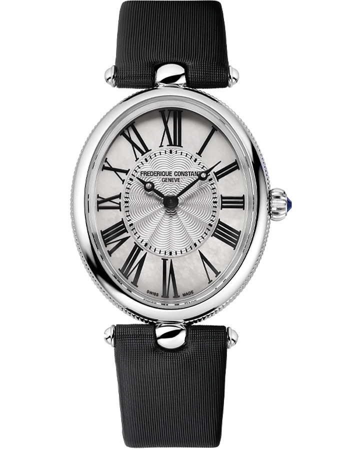 Часы Frederique Constant Classics Art Deco Oval FC-200MPW2V6 — женские, серебристый