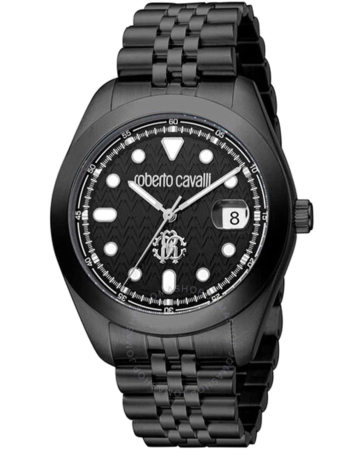 Часы Roberto Cavalli Uomo Classico II RC5G051M1035 — мужские, черный