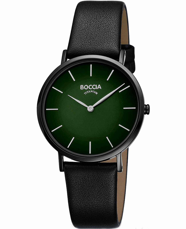 Часы Boccia Titanium 3273-14 — женские, зеленый
