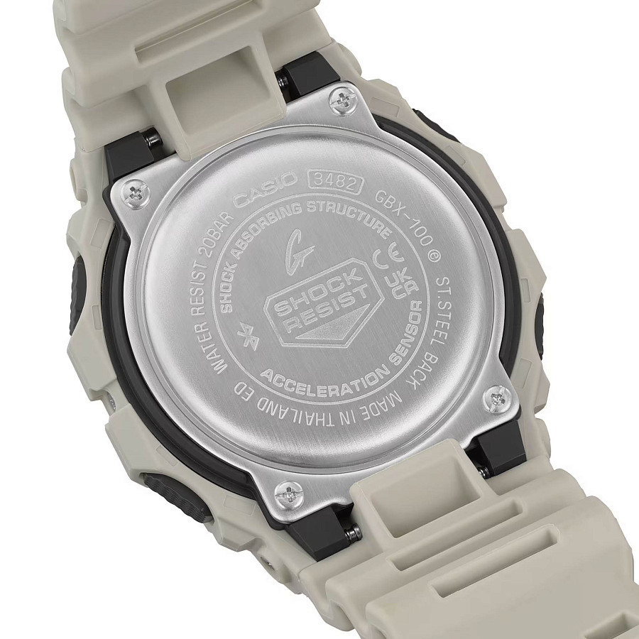 Часы Casio G-Shock GBX-100-8DR (GBX-100-8) — Япония, электронные