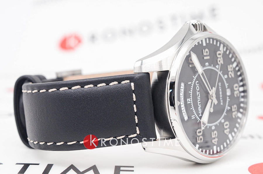Часы Hamilton Khaki Aviation Pilot Day Date Auto H64615735 — сталь, Швейцария