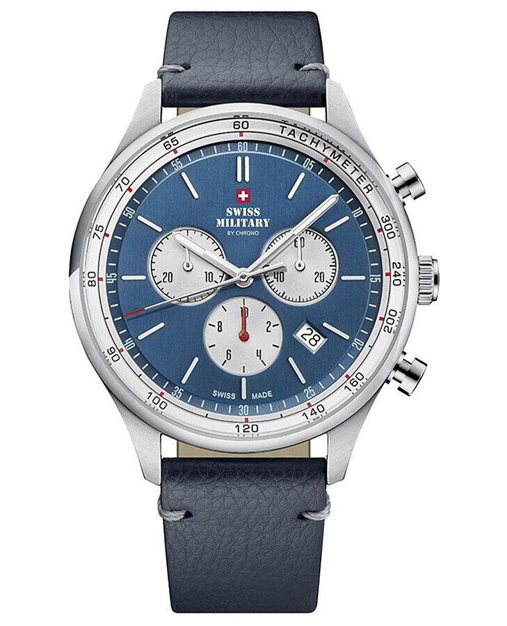 Часы Swiss Military by Chrono Classic SM34081.08 — мужские, синий