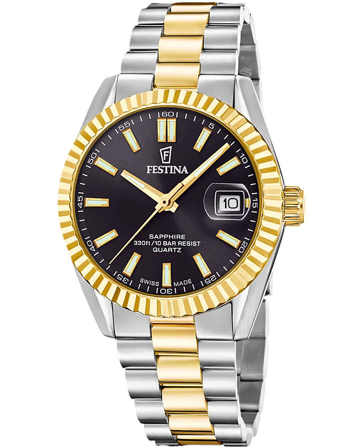 Часы Festina Swiss Made F20085/C — мужские, черный