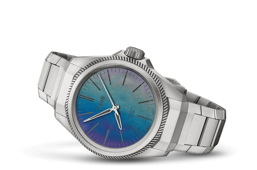 Часы Oris Propilot X Calibre 400 Laser 01 400 7778 7150-07 7 20 01TLC — механические, титан