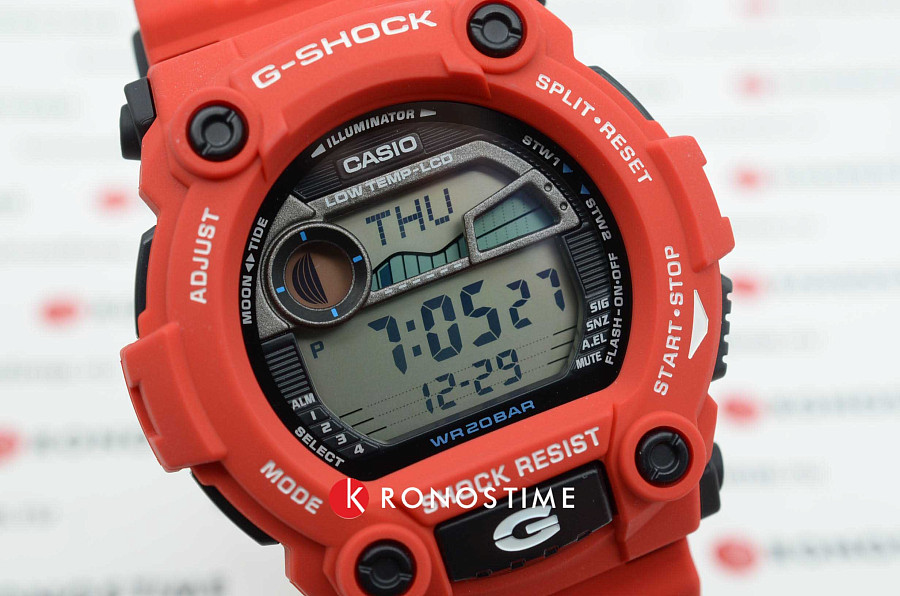 Часы Casio G-Shock G-7900A-4DR (G-7900A-4E) — пластик, мужские, Япония