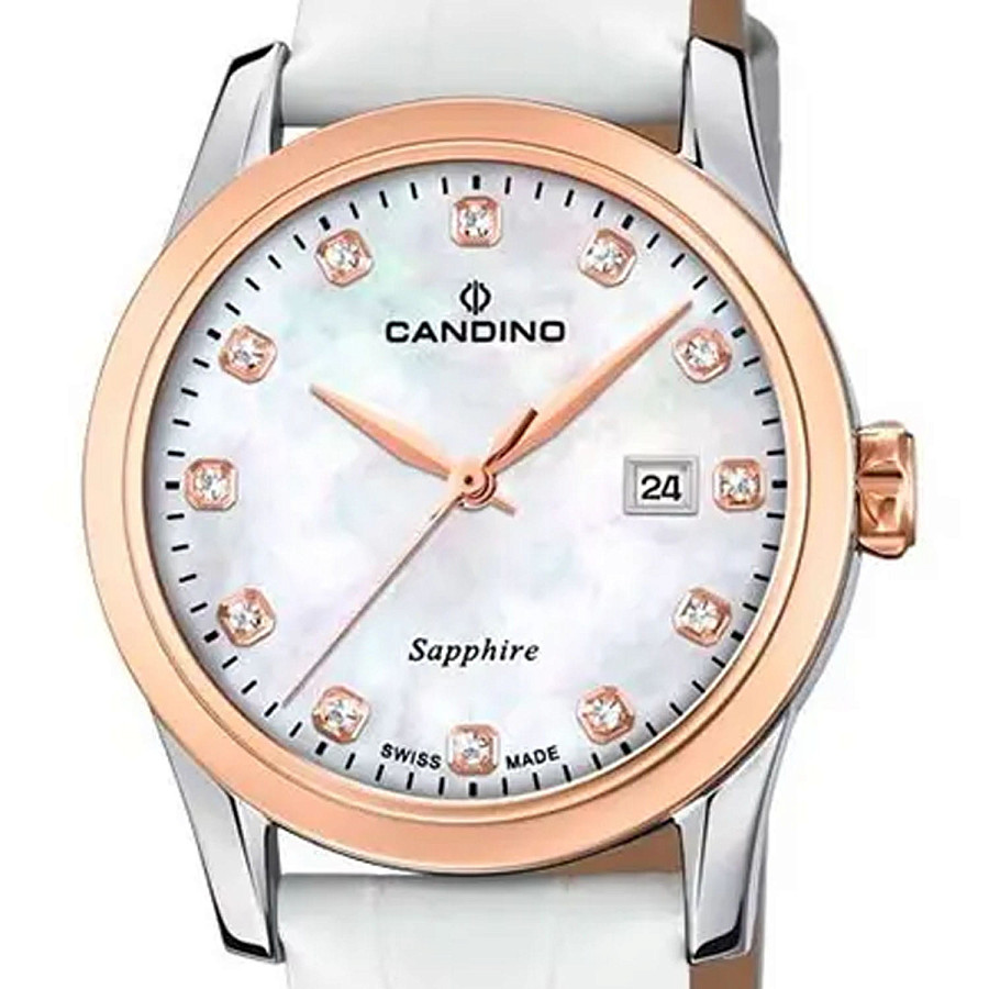 Часы Candino Elegance C4737/1 — кварцевые, металл сталь