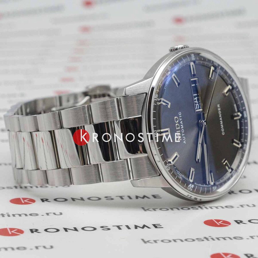 Часы Mido Commander Datoday M021.430.11.061.00 — металл сталь, Швейцария