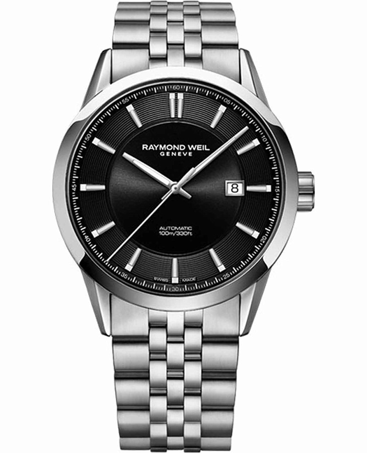 Часы Raymond Weil Freelancer 2731-ST-20001 — мужские, черный