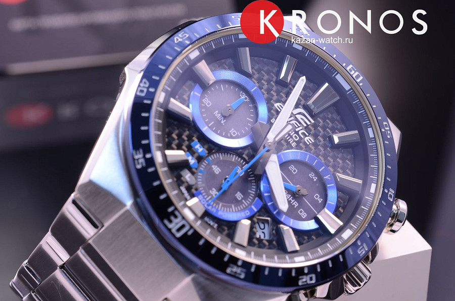 Часы Casio Edifice EFS-S520CDB-1B — сталь металл, нержавеющая сталь