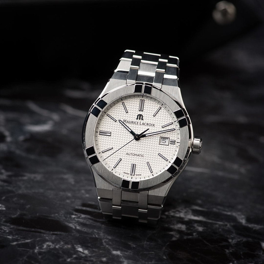 Часы Maurice Lacroix Aikon Automatic AI6008-SS002-130-2 — нержавеющая сталь, мужские