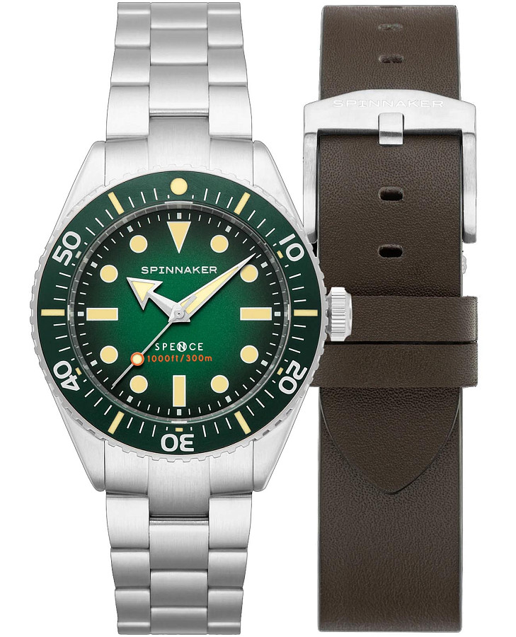 Часы Spinnaker Spence SP-5097-44 — мужские, зеленый