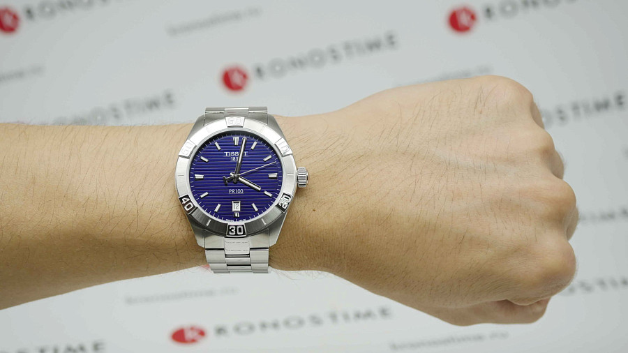 Часы Tissot PR 100 Sport Gent T101.610.11.041.00 — синий, кварцевые