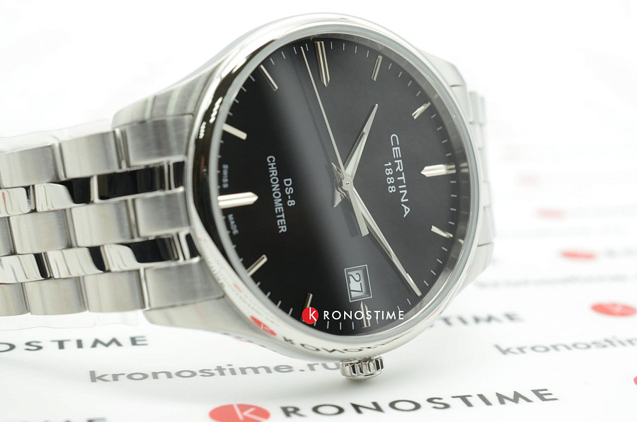 Часы Certina DS-8 C033.451.11.051.00 — сталь металл, Швейцария