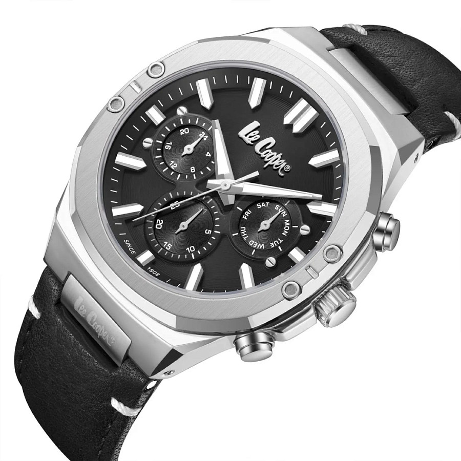 Часы Lee Cooper LC07992.351 — кварцевые, металл сталь