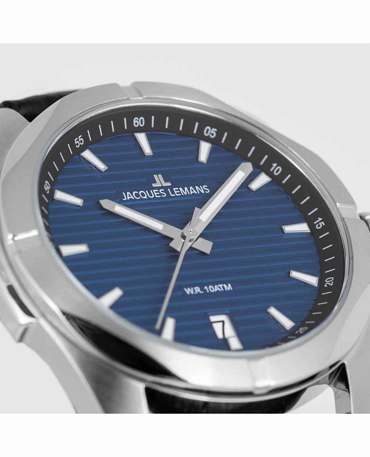 Часы Jacques Lemans Melbourne 1-2178C — металл сталь, Австрия