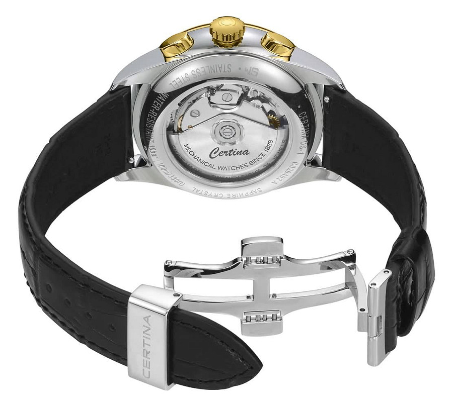 Часы Certina DS-1 Chrono Auto C029.462.26.051.00 — механические, металл сталь