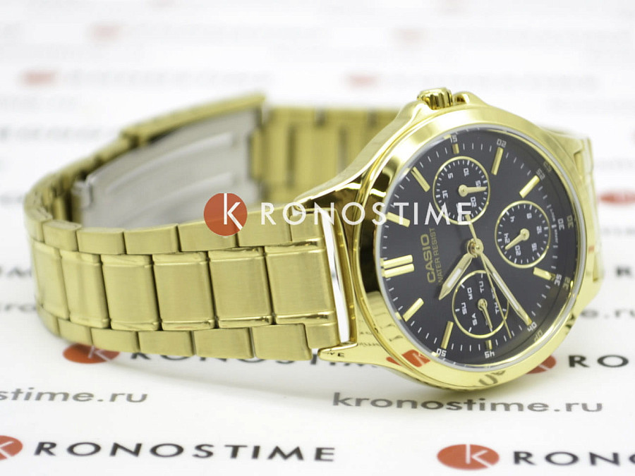 Часы Casio Collection LTP-V300G-1A — кварцевые, Япония, женские