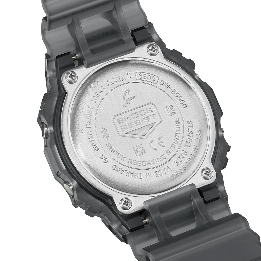 Часы Casio G-Shock DW-B5600G-1DR (DW-B5600G-1) — электронные, пластик
