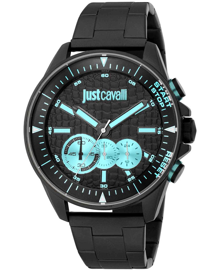 Часы Just Cavalli Leone JC1G348M0085 — мужские, черный