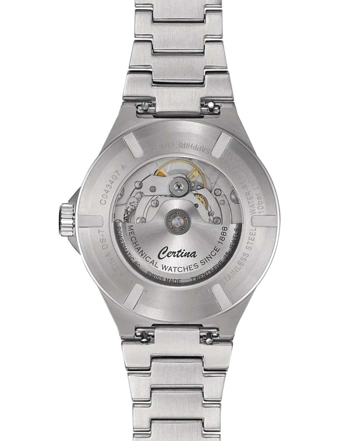 Часы Certina DS-7 Powermatic 80 - C043.407.11.351.00 — механические, Швейцария, женские