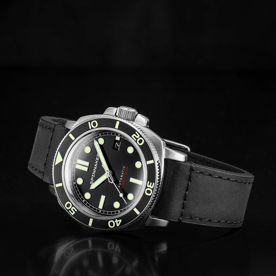 Часы Spinnaker Hull Diver SP-5088-01 — механические, сталь металл