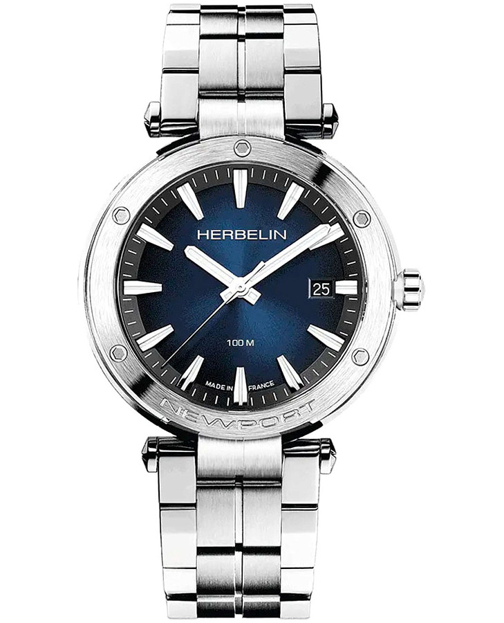 Часы Herbelin Newport 12288B15 — мужские, синий