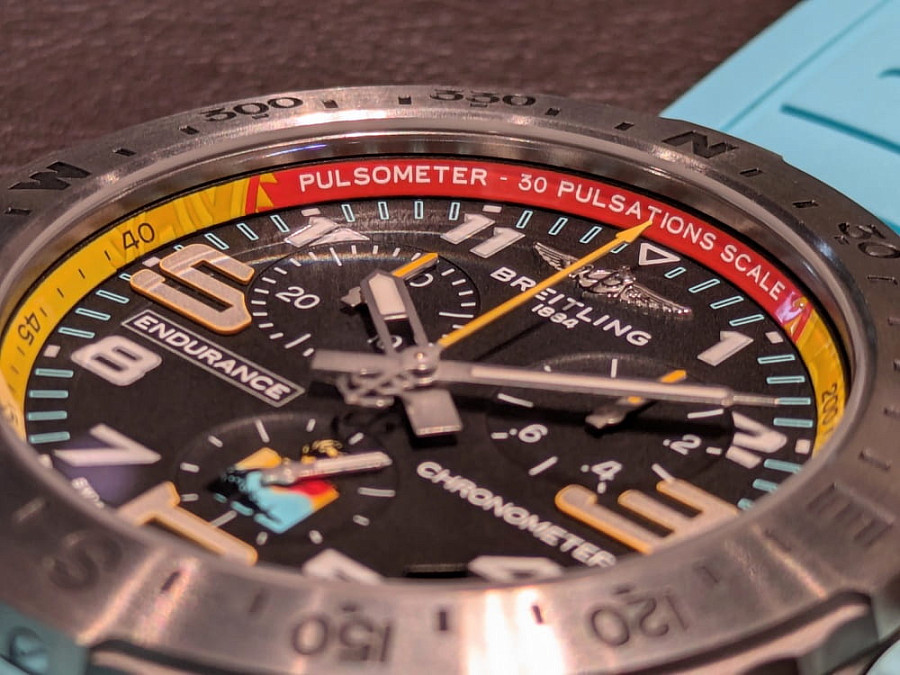 Часы Breitling Professional Endurance Pro 44 mm IRONMAN® World Championship 2026 E823108A1B1S1 — мужские, каучук