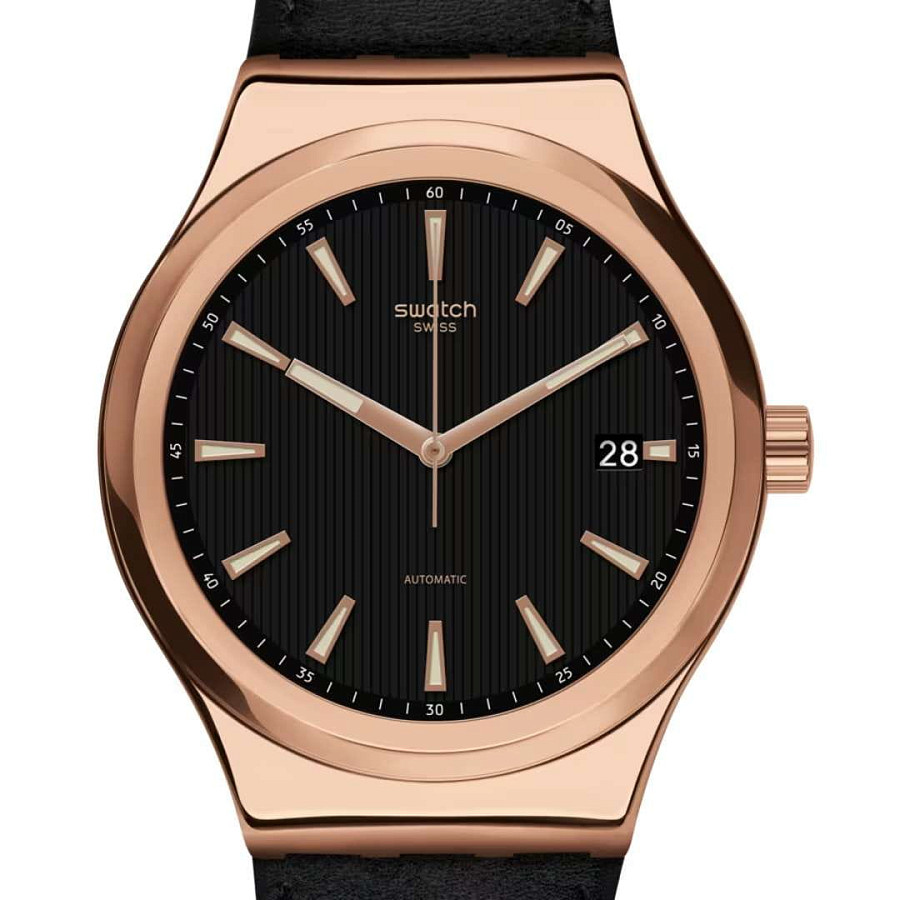 Часы Swatch Irony Sistem51 YIG400 — механические, сталь металл