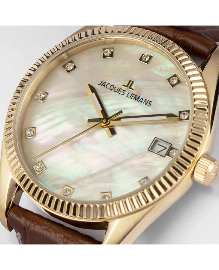 Часы Jacques Lemans Derby 50-4Y — сталь, Австрия