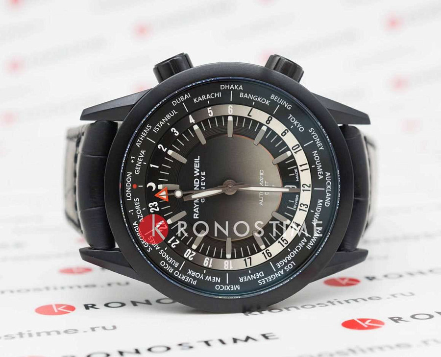Часы Raymond Weil Freelancer 2765-BKC-20001 — кожаный, мужские