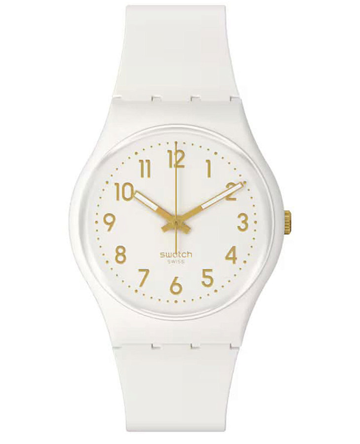 Часы Swatch Gent Biosourced Swatch Pay! SO28W111-6000 — женские, белый