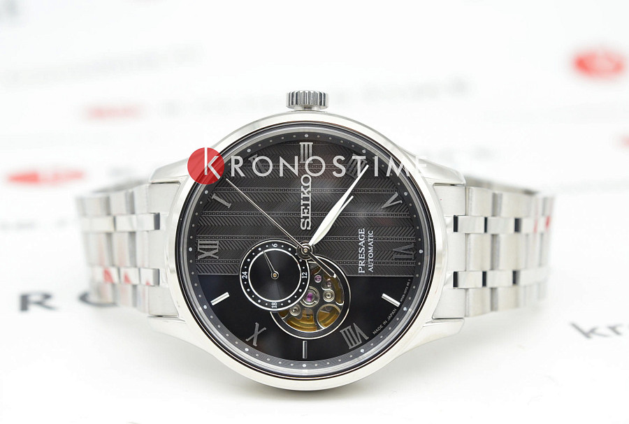 Часы Seiko Presage SSA377J1 — механические, металл сталь