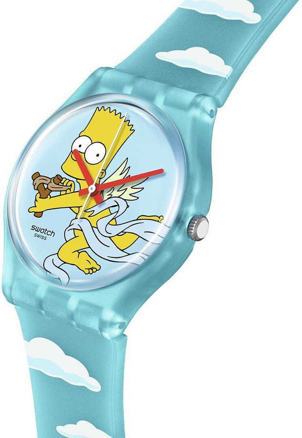 Часы Swatch Gent Biosourced Standart SO28Z115 — кварцевые, пластик