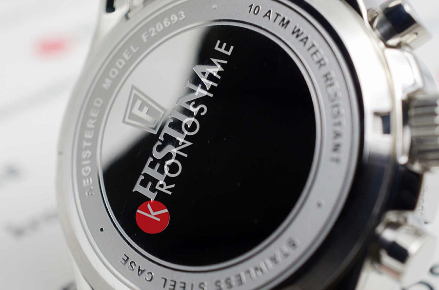 Часы Festina Ceramic F20693/1 — женские, нержавеющая сталь 316l