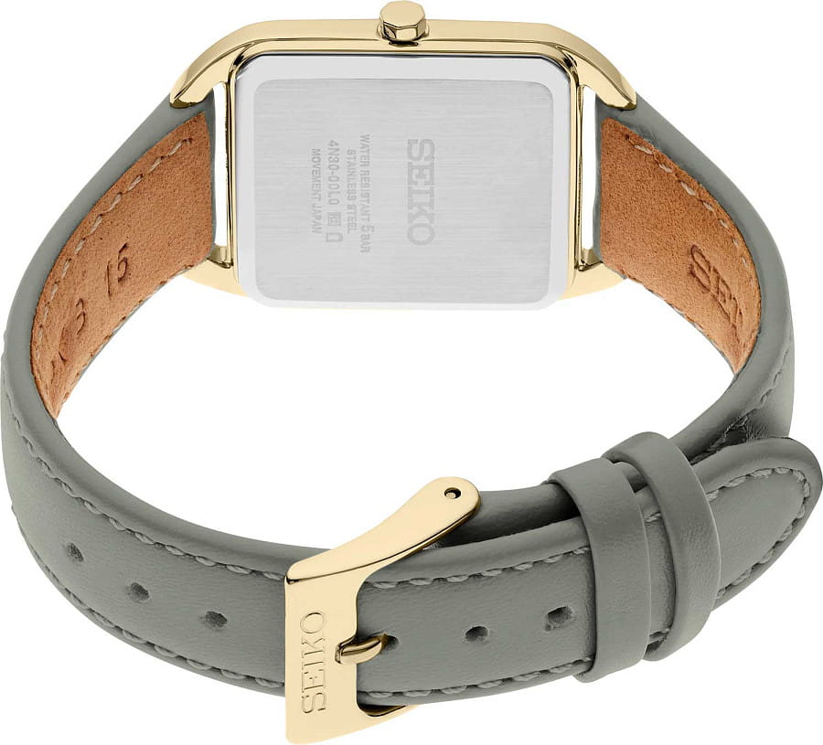Часы Seiko CS Dress Discover More SWR090P1 — золотой, металл сталь